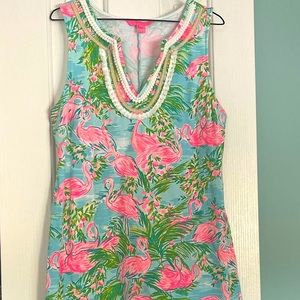 Lilly Pulitzer flamingo light weight dress